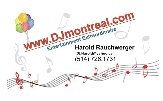 DJ business card